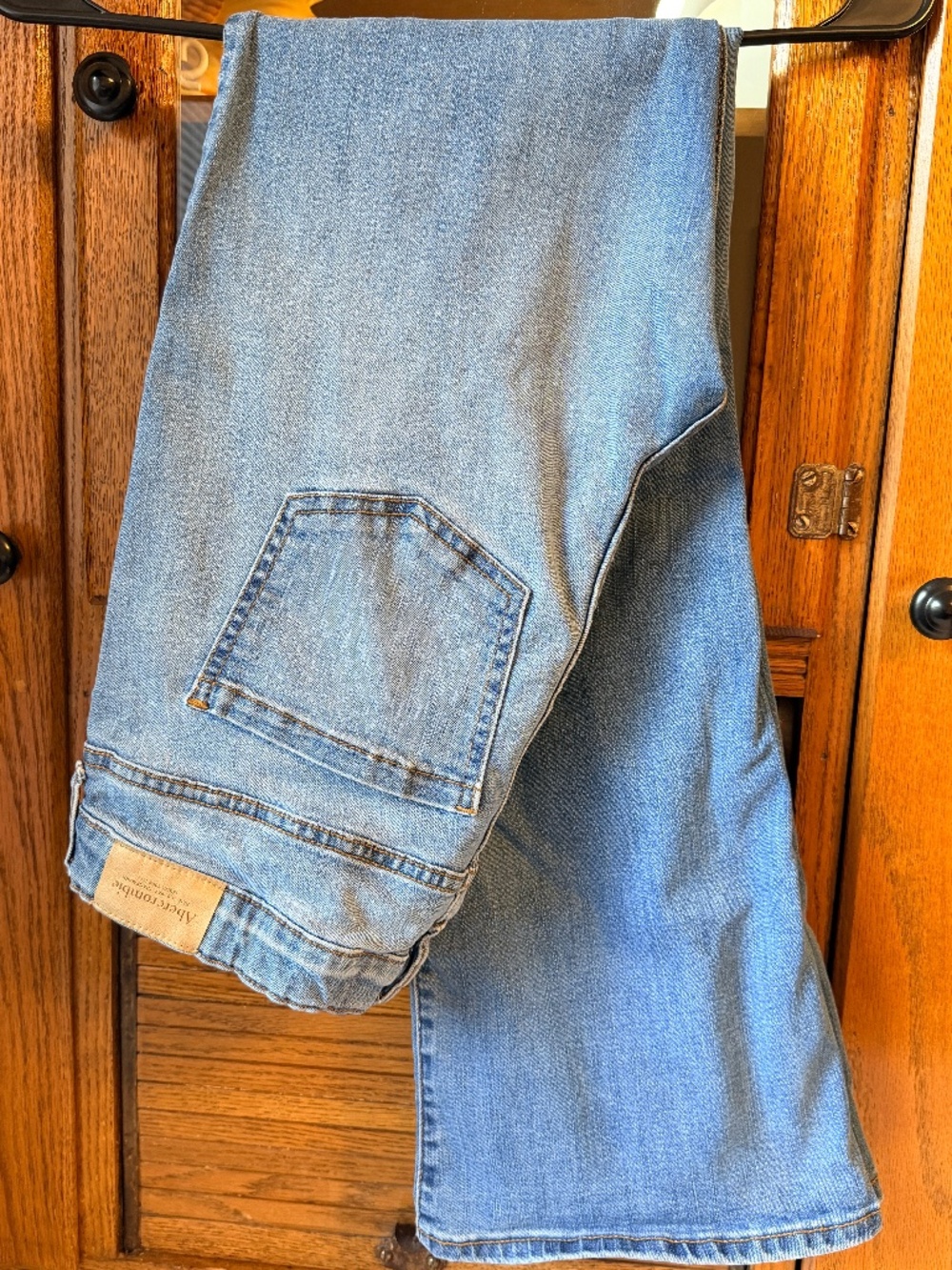 Abercrombie kids high rise flare 17//18